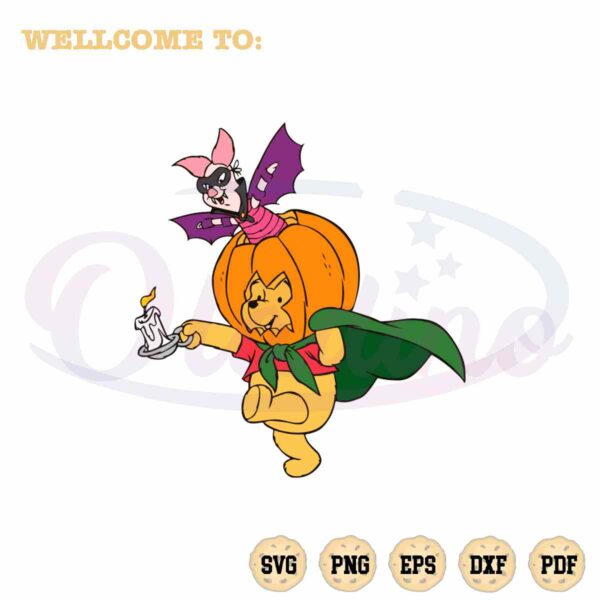 pooh-pumpkin-and-piglet-bat-halloween-svg-graphic-designs-files