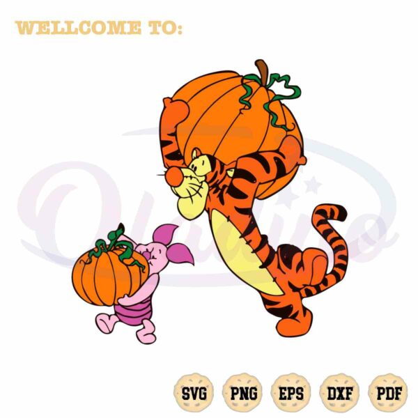 halloween-tigger-and-piglet-pumpkin-best-svg-cutting-digital-files