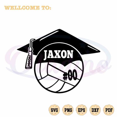 volleyball-graduation-cap-jaxon-svg-files-for-cricut-sublimation-files