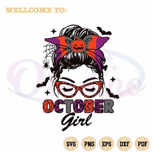 halloween-messy-bun-svg-october-girl-best-graphic-design-file
