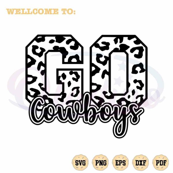 leopard-go-cowboys-nfl-team-best-svg-cutting-digital-files