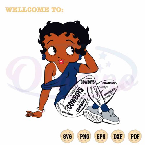 nfl-dallas-cowboys-betty-boop-best-design-svg-digital-files