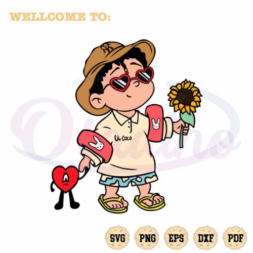 baby-benito-bad-bunny-sunflower-best-svg-cutting-digital-files