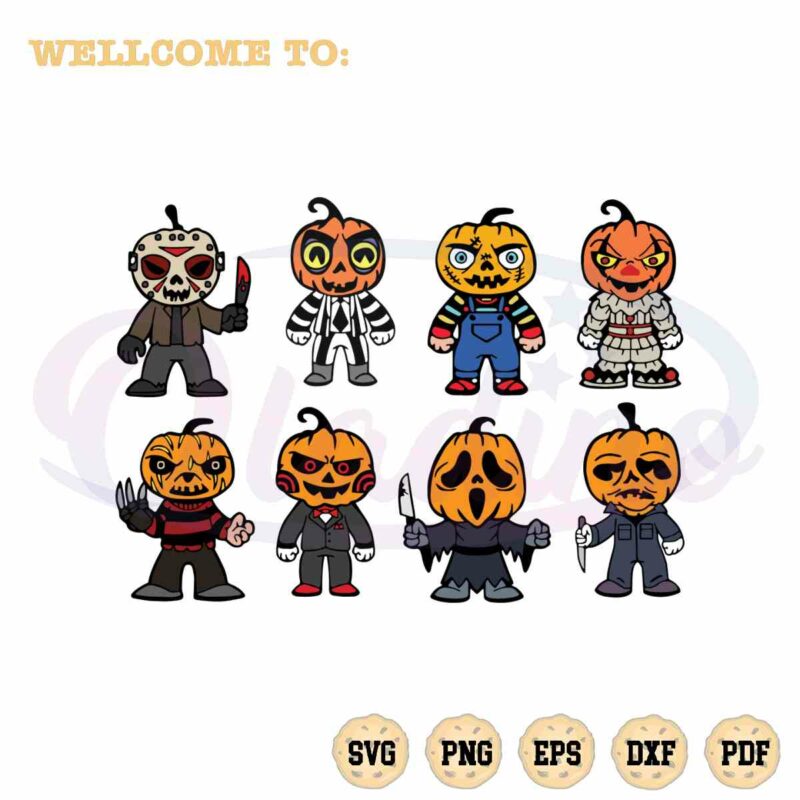 horror-characters-pumpkin-heads-svg-graphic-design-cutting-file