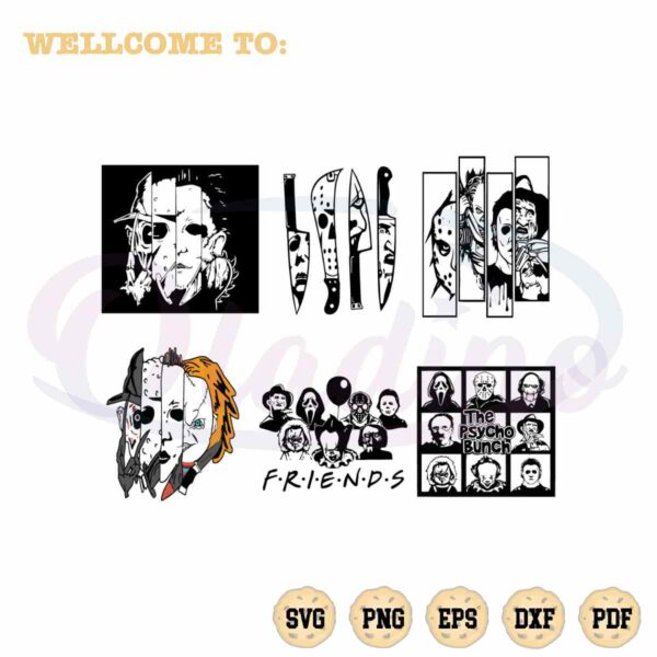 halloween-friends-bundle-svg-characters-in-knives-cutting-files