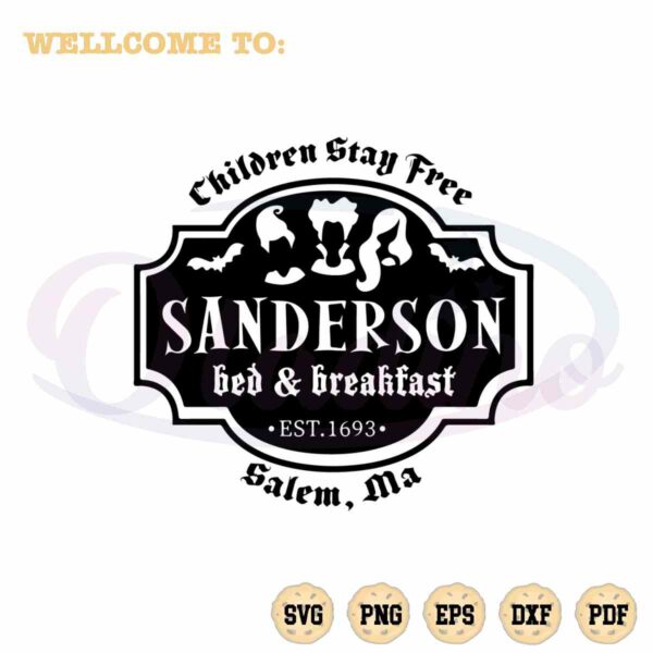 sanderson-bed-and-breakfast-svg-children-stay-free-cutting-digital-file
