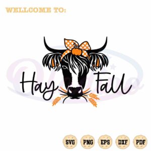 hay-fall-highland-cow-retro-svg-best-graphic-design-cutting-file