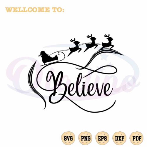 christmas-believe-reindeer-santa-svg-best-graphic-design-cutting-file