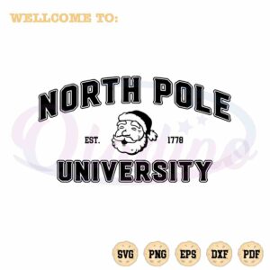 christmas-north-pole-university-svg-santa-claus-cutting-files