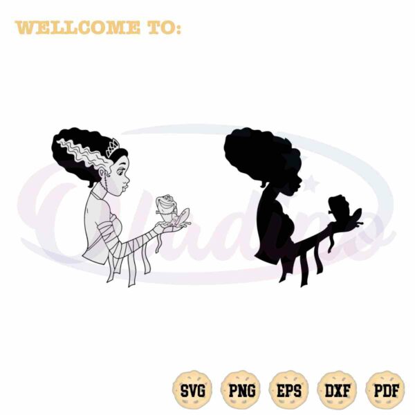 princess-tiana-halloween-svg-silhouette-for-personal-and-commercial-uses