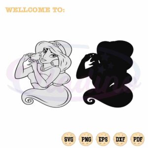 princess-jasmine-cosplay-chanel-for-cameo-svg-cricut-files-silhouette