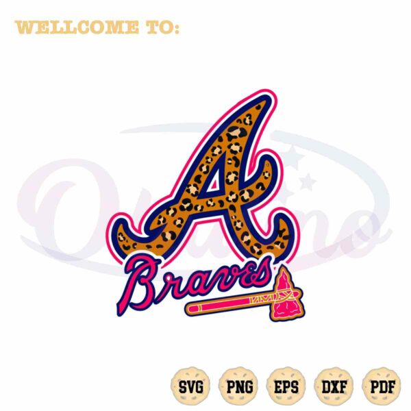Atlanta Braves Logo Bundle File Svg MLB Team Svg Digital File