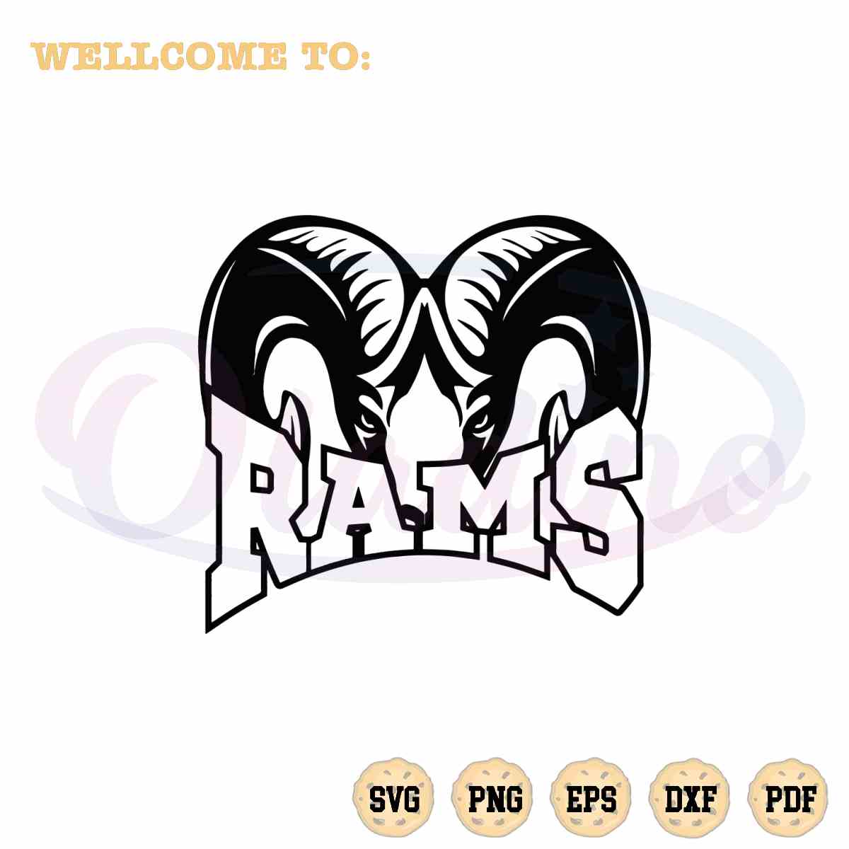 Rams svg - Oladino