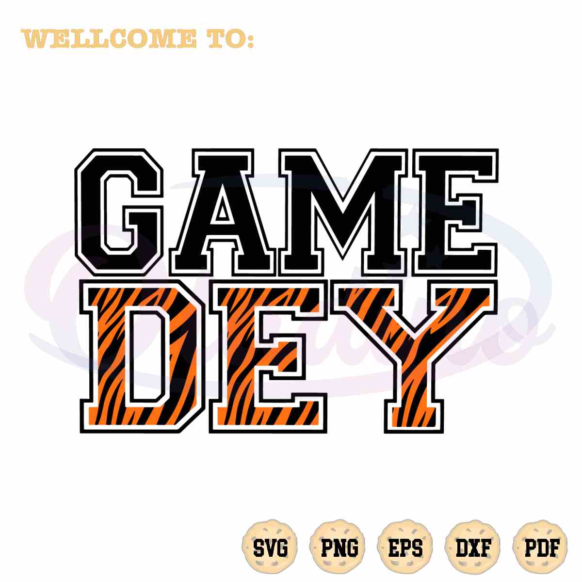 Game DEY Tiger Bengals football Shirt SVG Best Designs Cutting Files