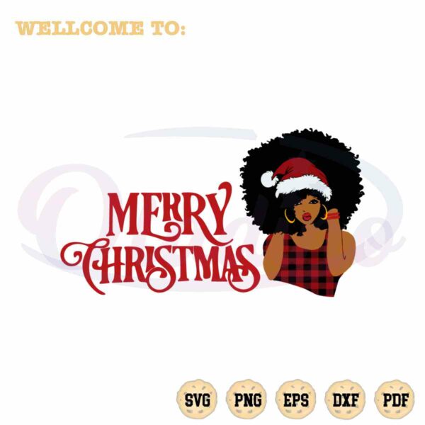 merry-christmas-afro-woman-santa-svg-graphic-design-cutting-file