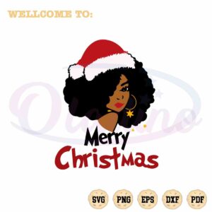 merry-christmas-santa-afro-girl-best-design-svg-digital-files