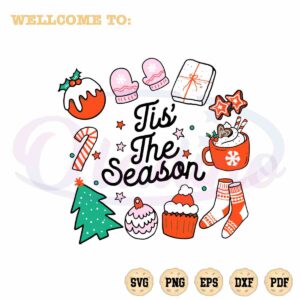 tis-the-season-christmas-retro-best-design-svg-digital-files