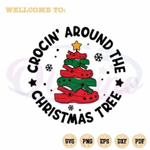 crocs-the-christmas-tree-svg-funny-christmas-cutting-digital-files