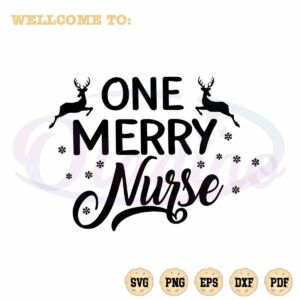 one-merry-nurse-christmas-svg-merry-xmas-cricut-files-silhouette