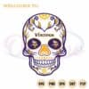 Skull Minnesota Vikings svg, digital download - Inspire Uplift