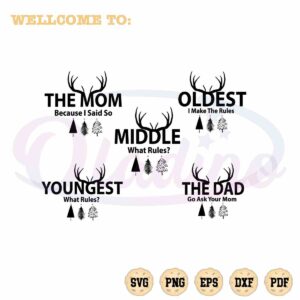 family-christmas-reindeer-svg-christmas-tree-silhouette-files