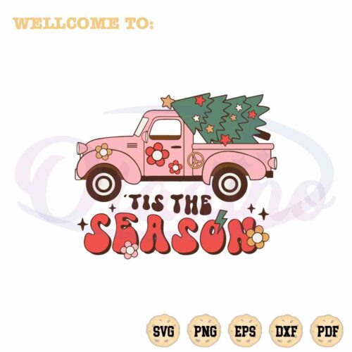 christmas-truck-vintage-svg-groovy-winter-cutting-digital-file