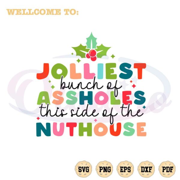 jolliest-bunch-of-assholes-svg-funny-christmas-graphic-design-files
