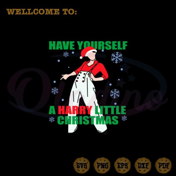harry-styles-have-yourself-a-harry-little-christmas-svg-cricut-file