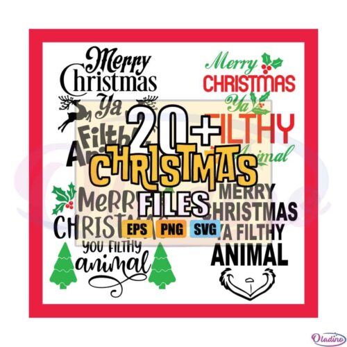 merry-christmas-ya-filthy-animal-svg-graphic-designs-files