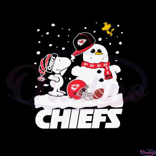 snoopy-and-snow-kansas-city-chiefs-svg-graphic-designs-files