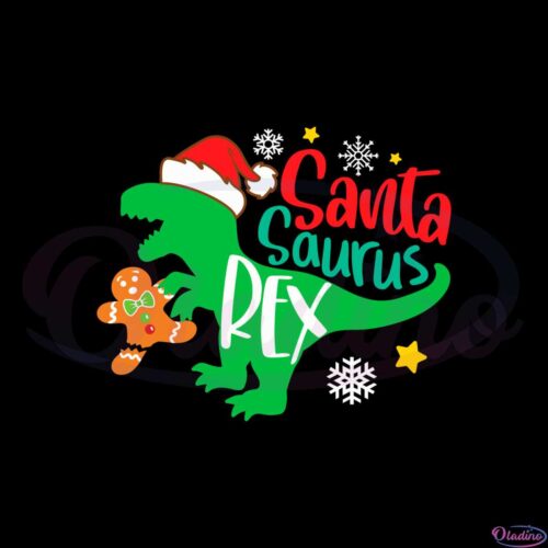 santa-saurus-rex-svg-funny-christmas-svg-graphic-designs-files