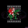 funny-santa-dinosaur-ugly-christmas-sweater-svg-cutting-files