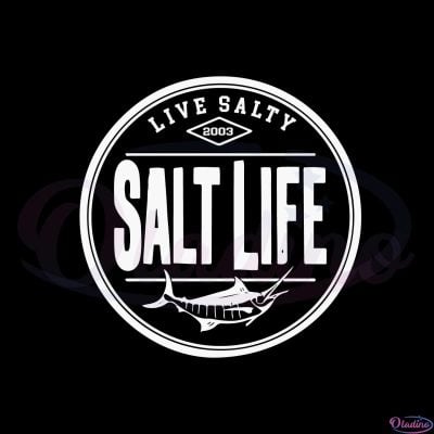 Live Salty Marlin Svg Salty Crew Svg Graphic Designs Files