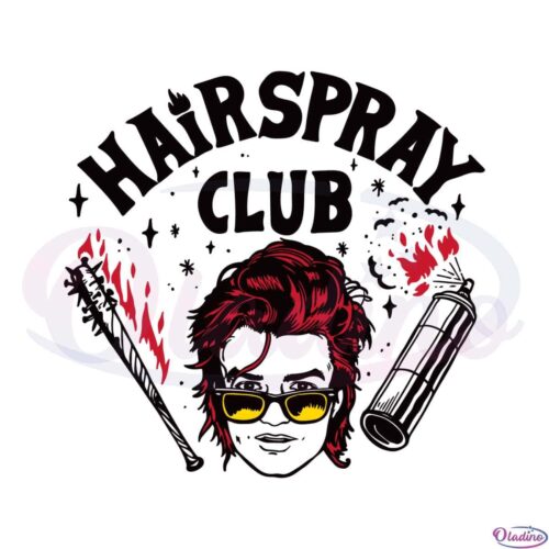 hairspray-club-stranger-things-svg-graphic-designs-files