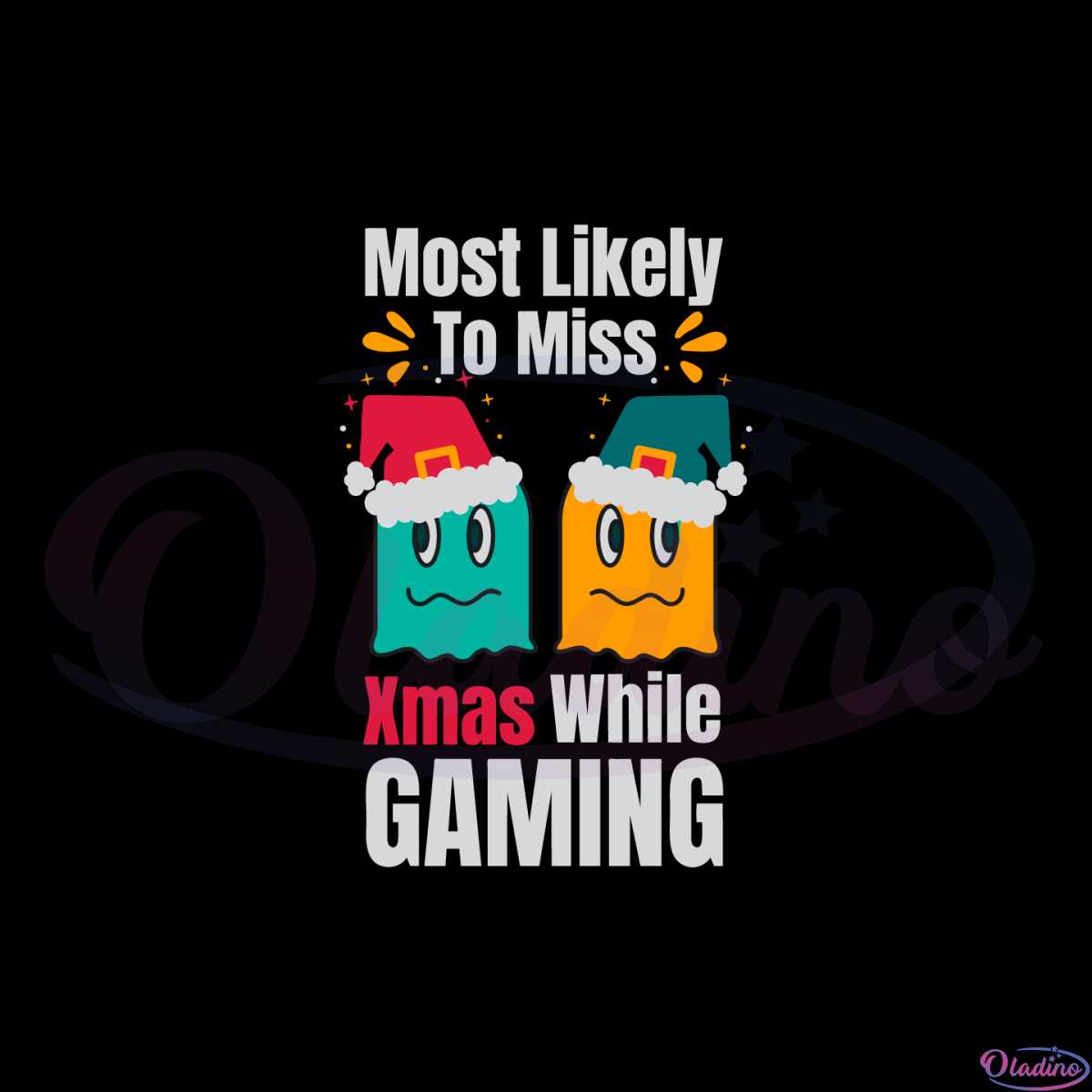 most-likely-to-miss-christmas-while-gaming-funny-xmas-quote-svg