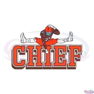 cleveland-browns-david-njoku-chief-svg-graphic-designs-files