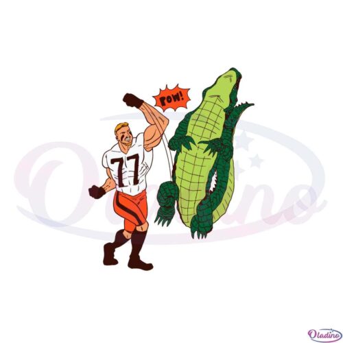 cleveland-browns-pow-gator-hunter-svg-for-cricut-sublimation-files