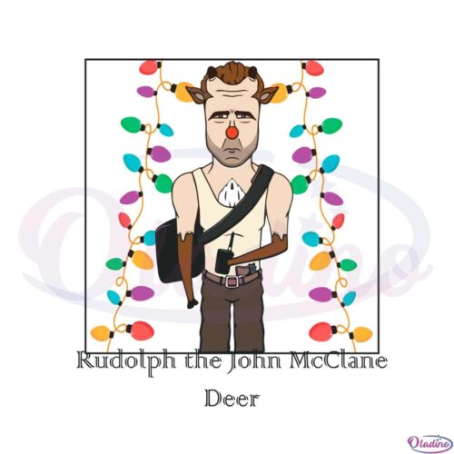 rudolph-the-john-mcclane-deer-svg-graphic-designs-files