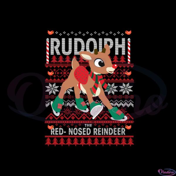 rudolph-the-red-nosed-reindeer-svg-graphic-designs-files