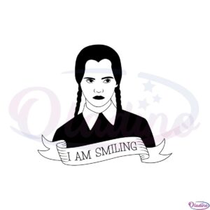 wednesday-addams-i-am-smiling-svg-graphic-designs-files