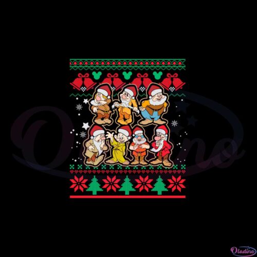 santa-seven-dwarfs-characters-svg-graphic-designs-files