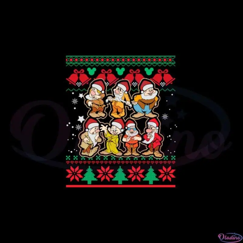 santa-seven-dwarfs-characters-svg-graphic-designs-files