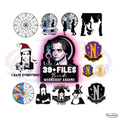 39-wednesday-addams-bundle-svg-graphic-designs-files