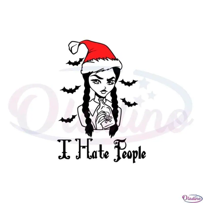 i-hate-people-wednesday-addams-santahat-svg-cutting-files