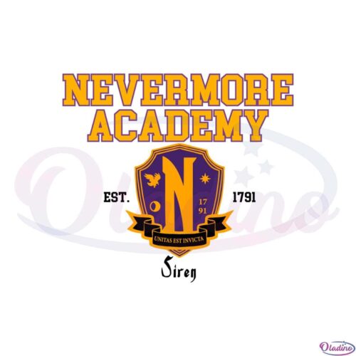 siren-nevermore-academy-logo-svg-graphic-designs-files