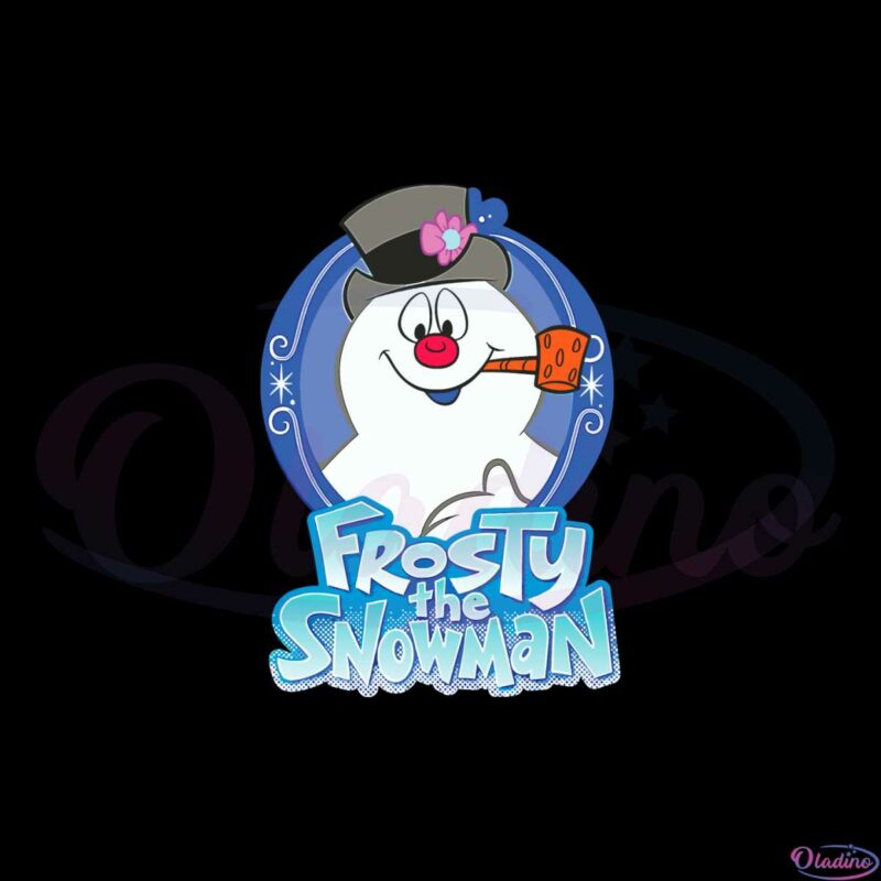 frosty-the-snowman-portrait-logo-svg-graphic-designs-files