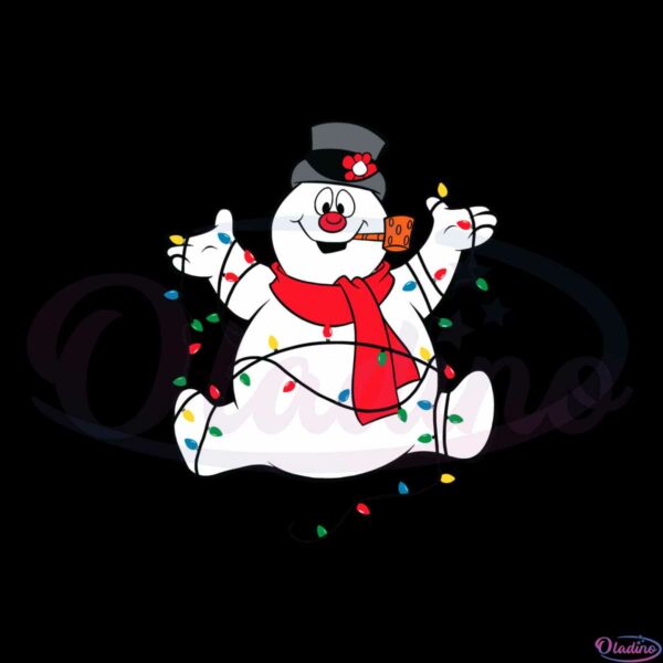 frosty-the-snowman-christmas-lights-svg-graphic-designs-files