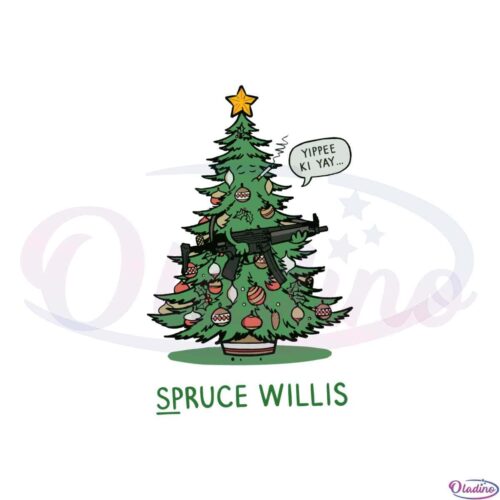 spruce-willis-funny-christmas-tree-svg-graphic-designs-files