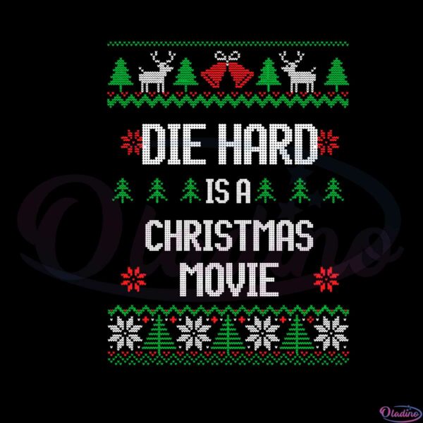 die-hard-is-a-christmas-movie-svg-for-cricut-sublimation-files