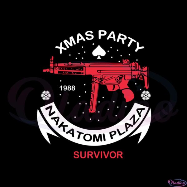 nakatomi-plaza-t-shirt-christmas-party-1988-suvivor-gun-svg